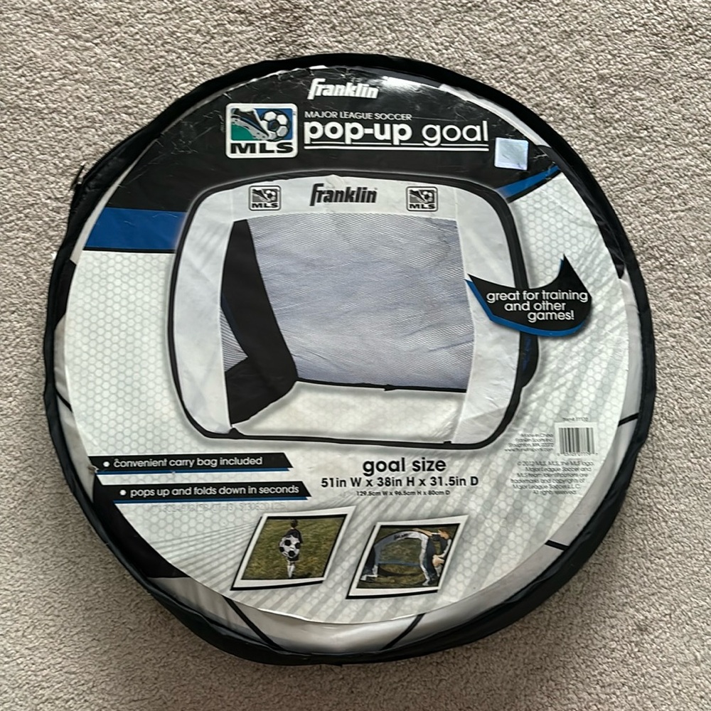 Franklin Sports Pop-Up Goal
